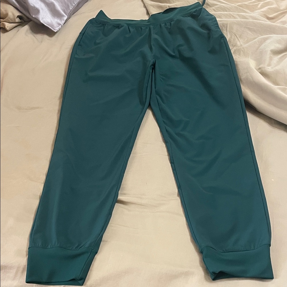 Emerald Green Under Armor Jogger Pants